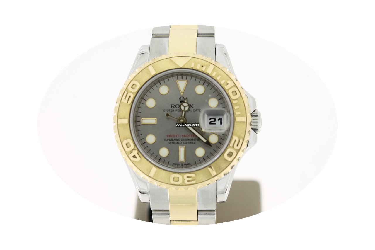 Rolex YachtMaster 29mm Steel/Gold (B&P20...