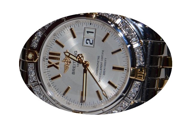 Breitling Chronomat Cockpit 18K Gold Dia...