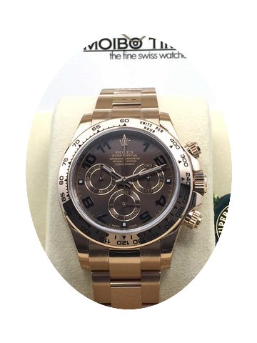 Rolex 18K Everose Pink Gold Cosmograph D...