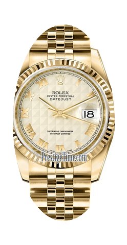 Rolex Datejust 36mm Yellow Gold Midsize ...