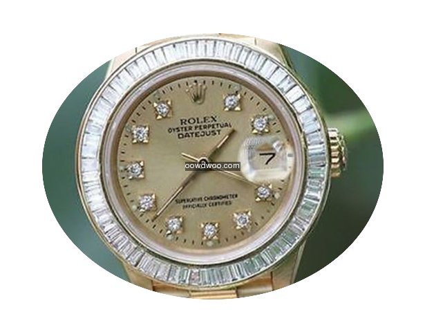 Rolex Ladies President 18k Yellow Gold C...