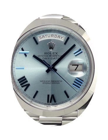 Rolex Day-Date 40 228206-BLURP Ice Blue ...