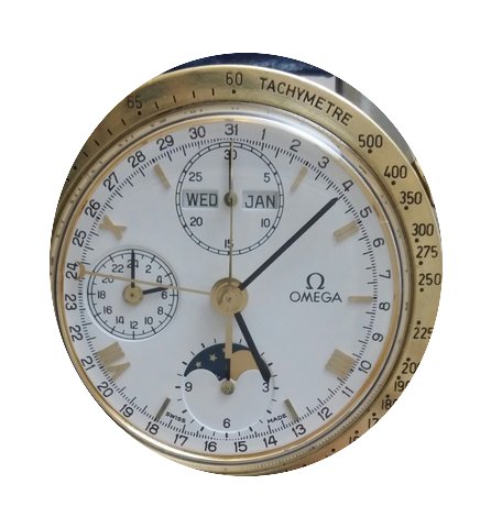 Omega Speedmaster Triple Date Moonphase...