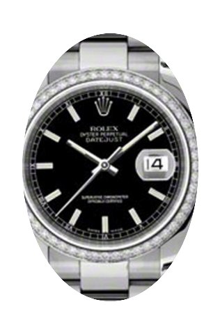 Rolex Datejust 36 116244-BLKSO Black Ind...