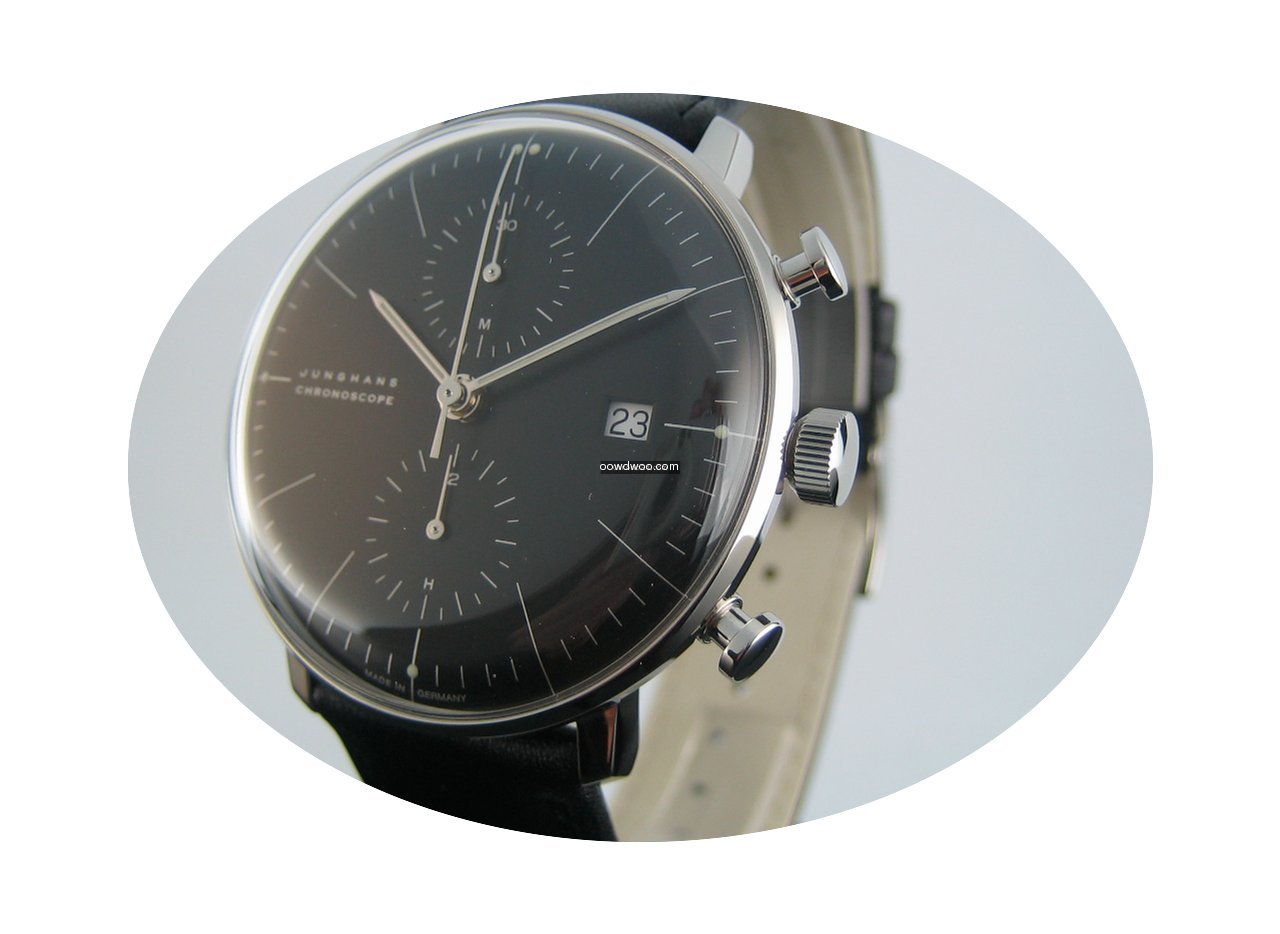 Junghans Max Bill Chronoscope 027/4601.0...