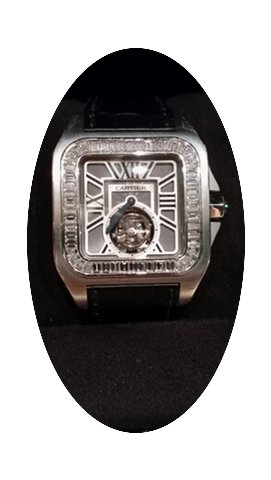 Cartier Santos 100 XL flying Tourbillon ...