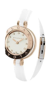 Bulgari B.zero1 White Lacquered Dial Whi...
