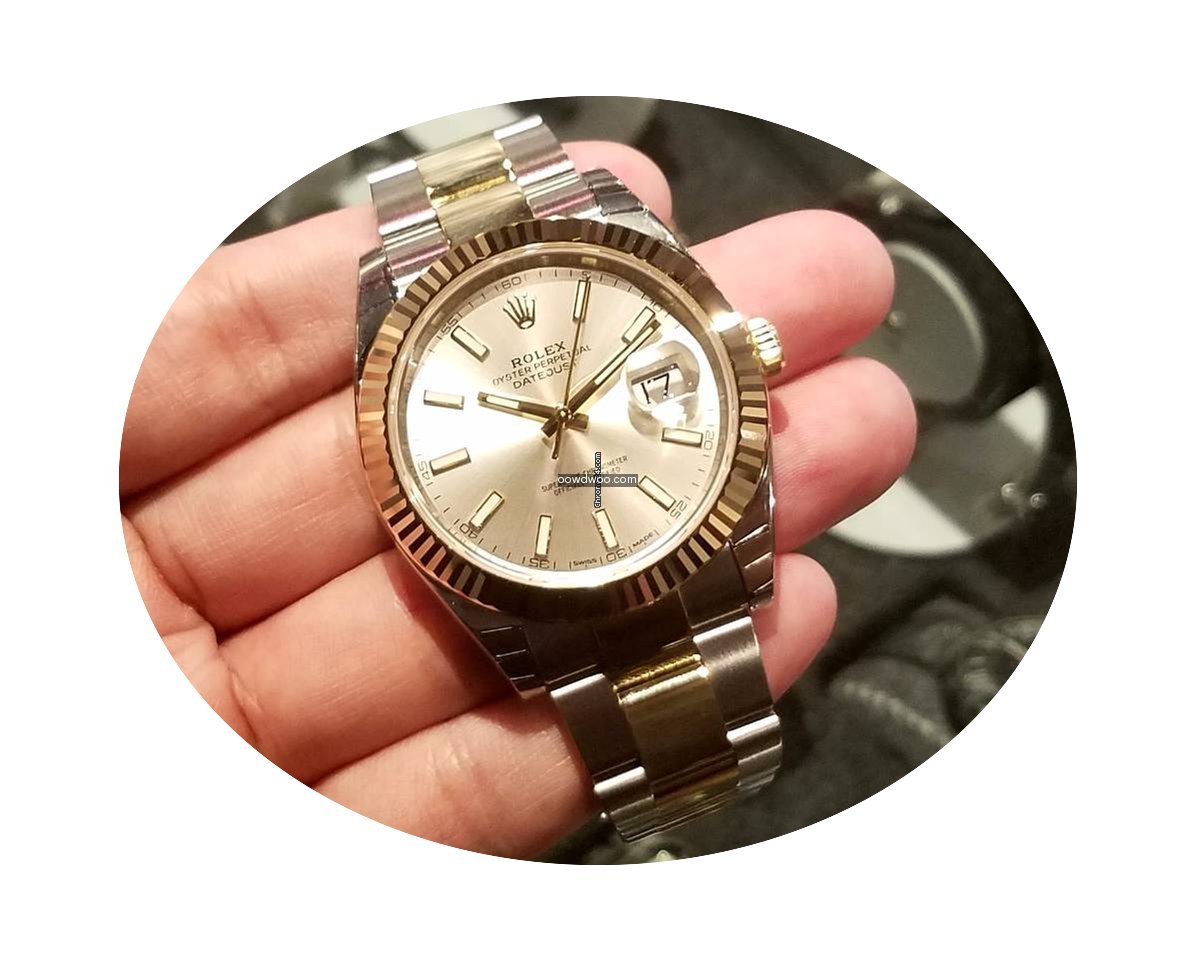 Rolex 126333 Silver Index Dial (Oyster B...