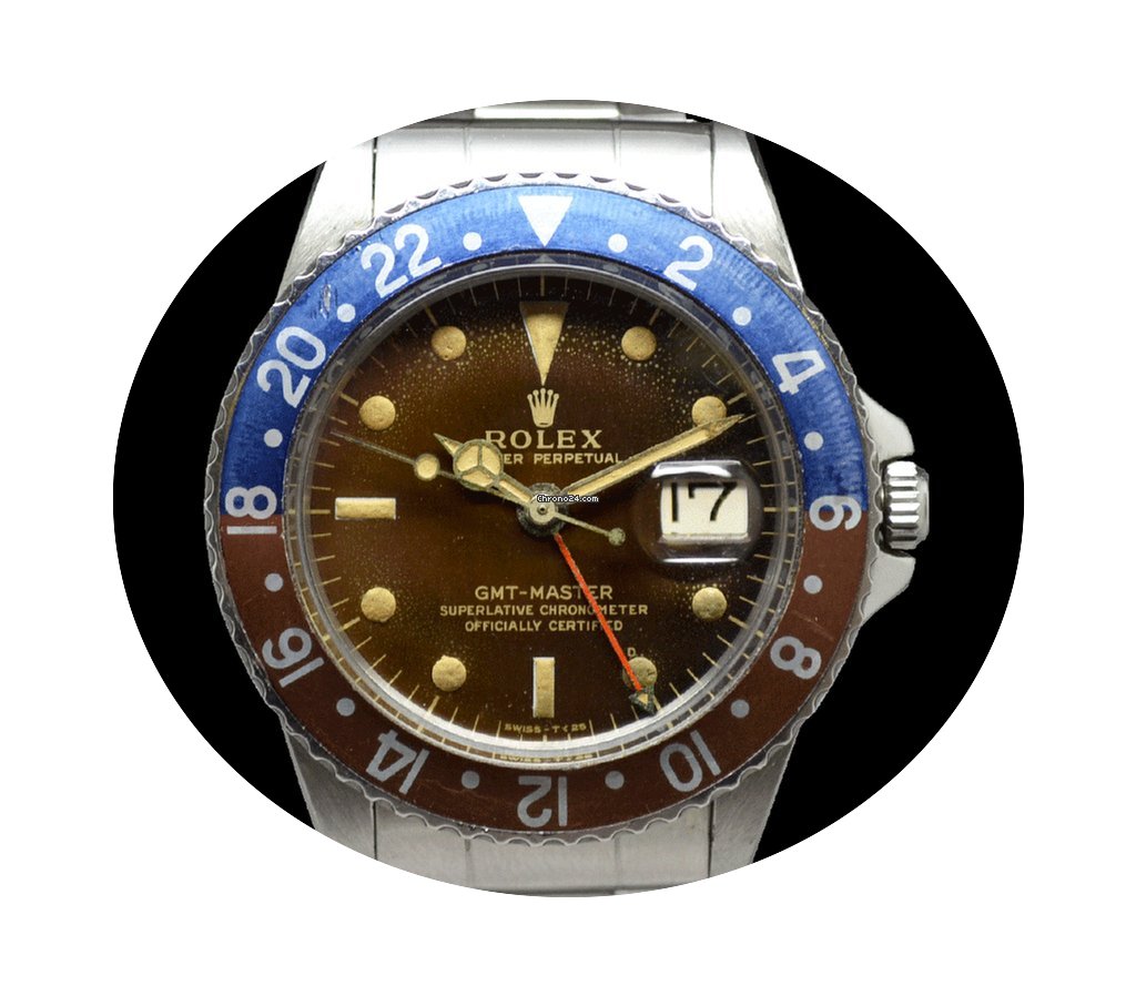 Rolex GMT Master 1675 PCG Tropical Brown...