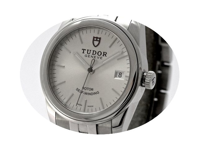 Tudor Glamour Date Stainless Steel Ref-M...