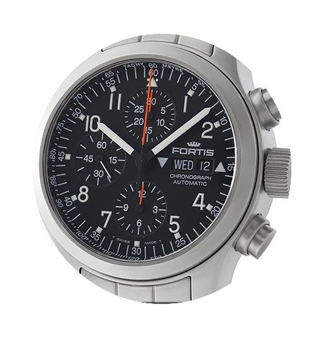 Fortis B42 Day-Date Chronograph Stainles...