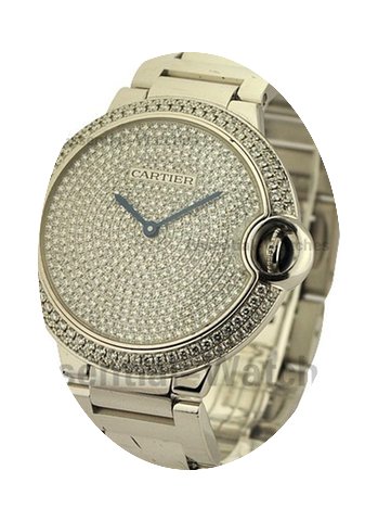 Cartier Ballon Bleu 36mm with Factory Pa...