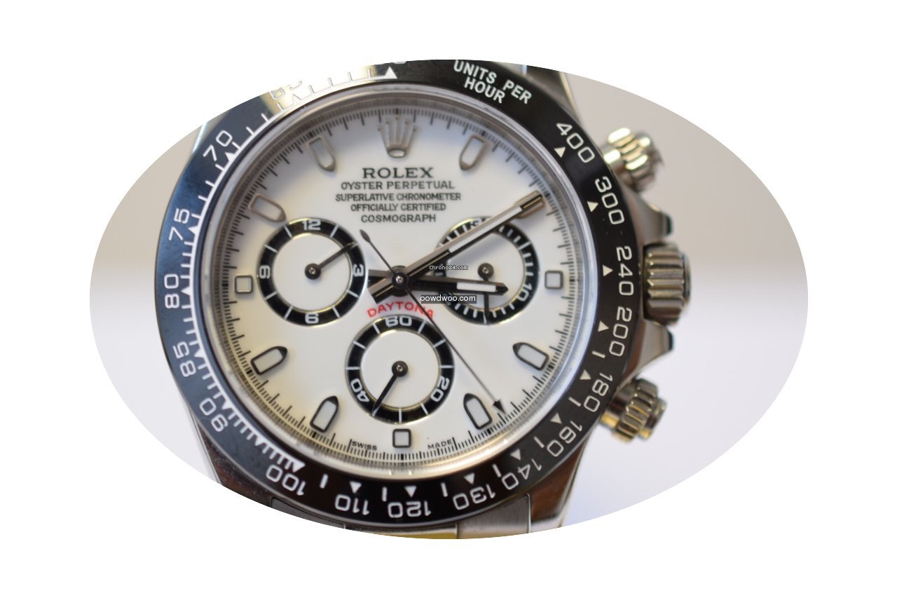 Rolex Daytona Steel Custom Ceramic Bezel...