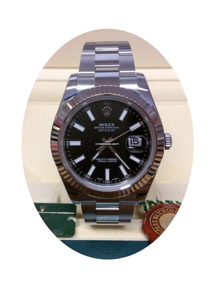 Rolex Datejust II 116334 - Box & Papers ...