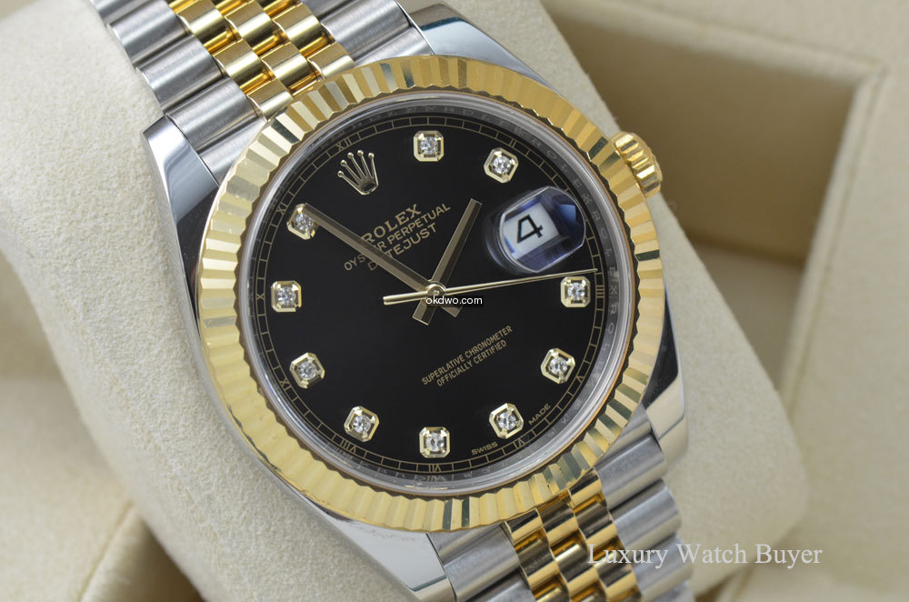 2017 Mens Rolex Datejust II 41MM Black D...