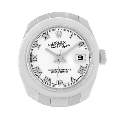 Rolex Datejust White Roman Dial Stainles...