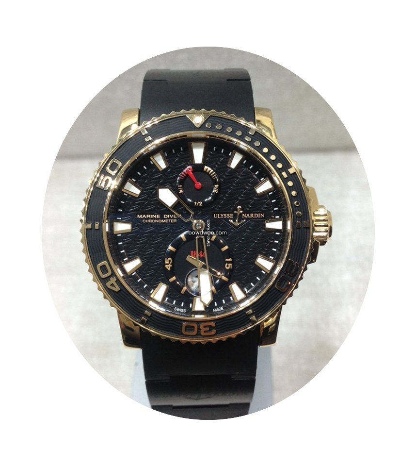 Ulysse Nardin Marine Diver Automatic Bla...