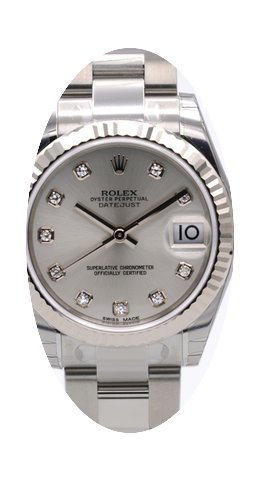 Rolex Datejust Midsize silver Dia 178274...