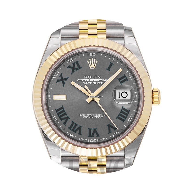Rolex Datejust 41 Grey Steel/18k gold G ...