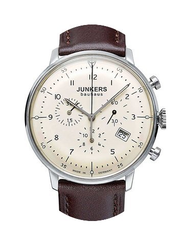 Junkers Bauhaus Chrono 6086-5 Herrenuhr...