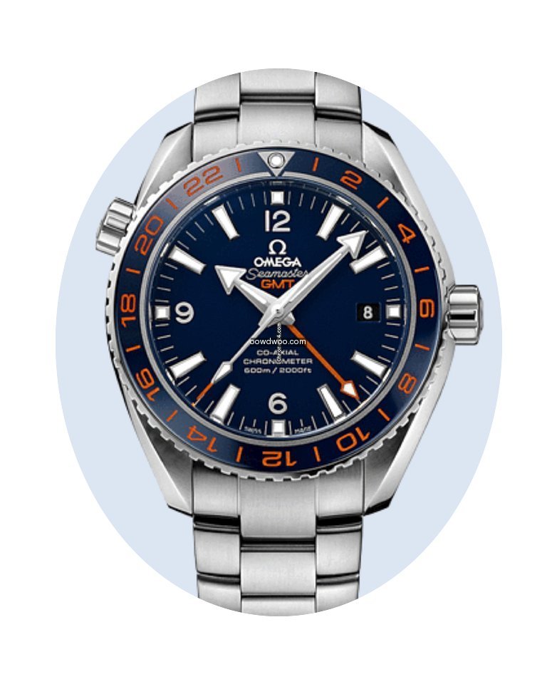 Omega Seamaster Planet Ocean 600 M GMT 4...