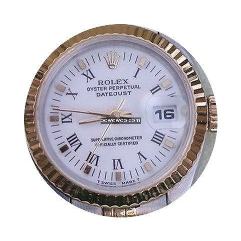 Rolex Ladies Watch Datejust White Dial J...