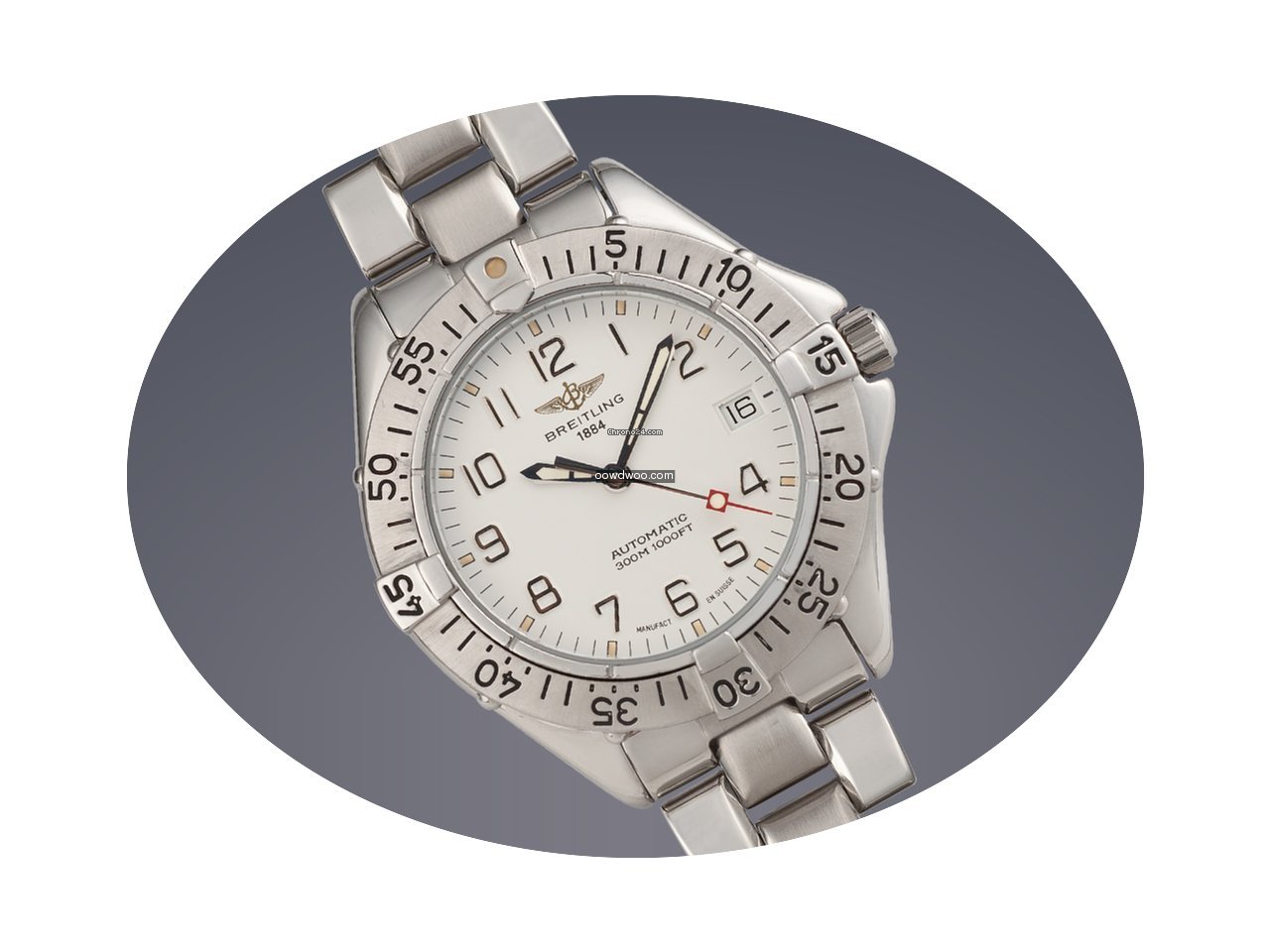 Breitling Colt stainless steel automatic...