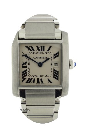 Cartier Tank Francaise Mid-Size...