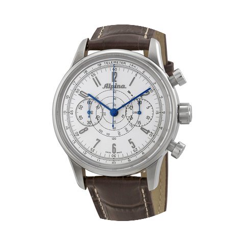 Alpina 130 Pilot Heritage Chronograph Si...