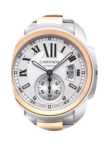 Cartier Calibre de Cartier Edelstahl / 1...