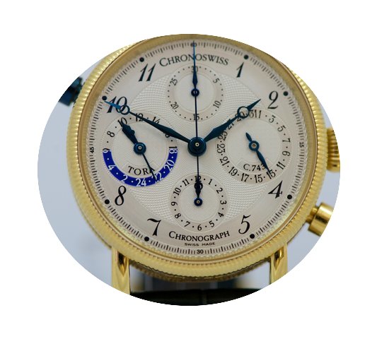 Chronoswiss Tora Dual Time Chronograph...