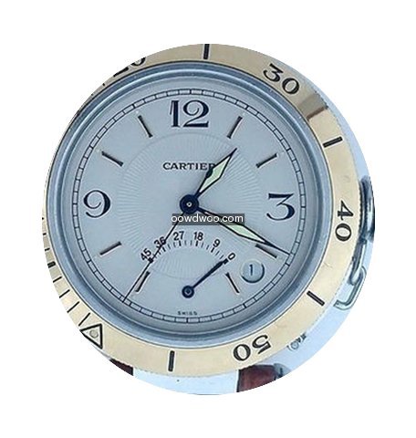 Cartier Pasha Power Reserve Two Tone Gol...