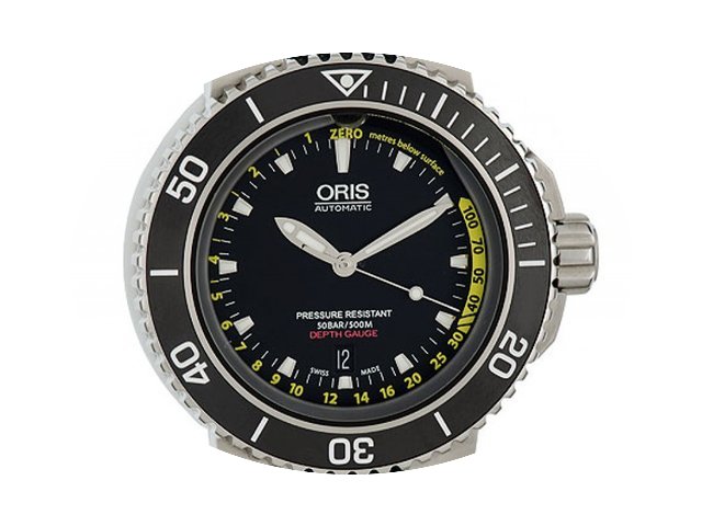 Oris Aquis Depth Gauge Stahl Automatik 4...