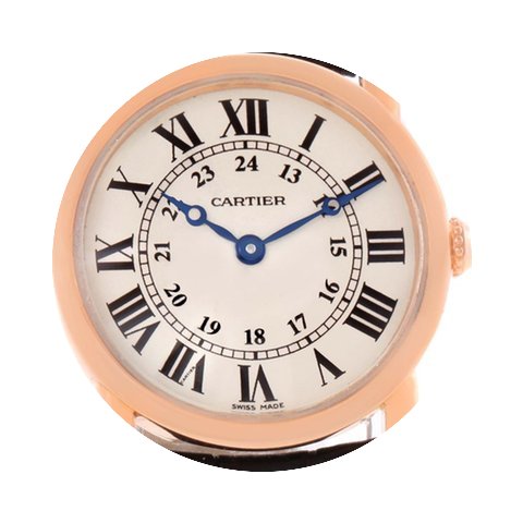 Cartier Ronde Louis 18k Rose Gold Ladies...