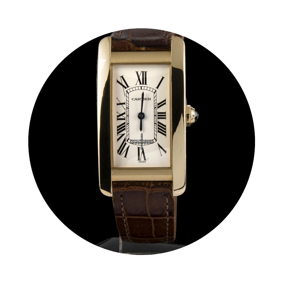 Cartier TANK AMERICANE LADY YELLOW GOLD...