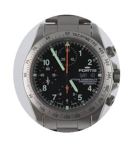 Fortis Official Cosmonauts Chronograph R...