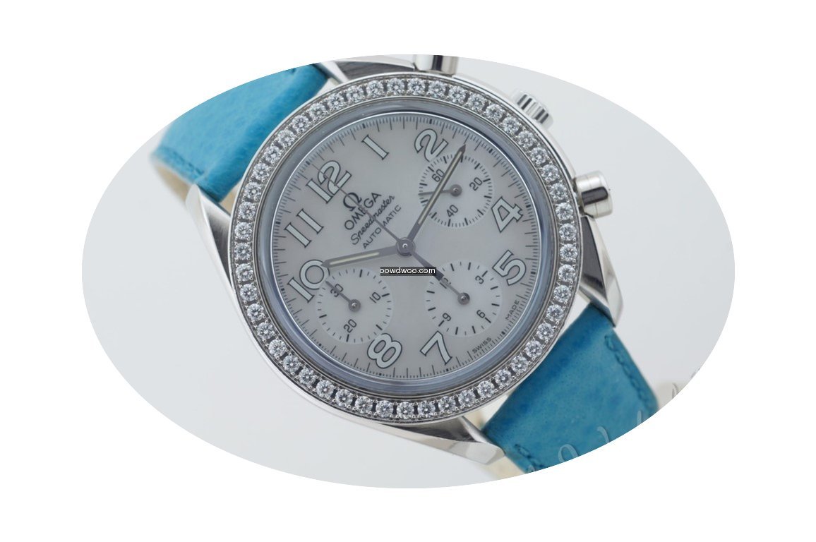 Omega Speedmaster Automatic Diamonds Lad...