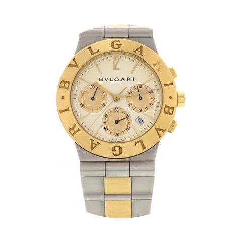 Bulgari Men's Diagono Chronograph 18k Ye...