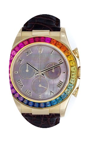 Rolex Daytona All Gold Watch With Diamon...