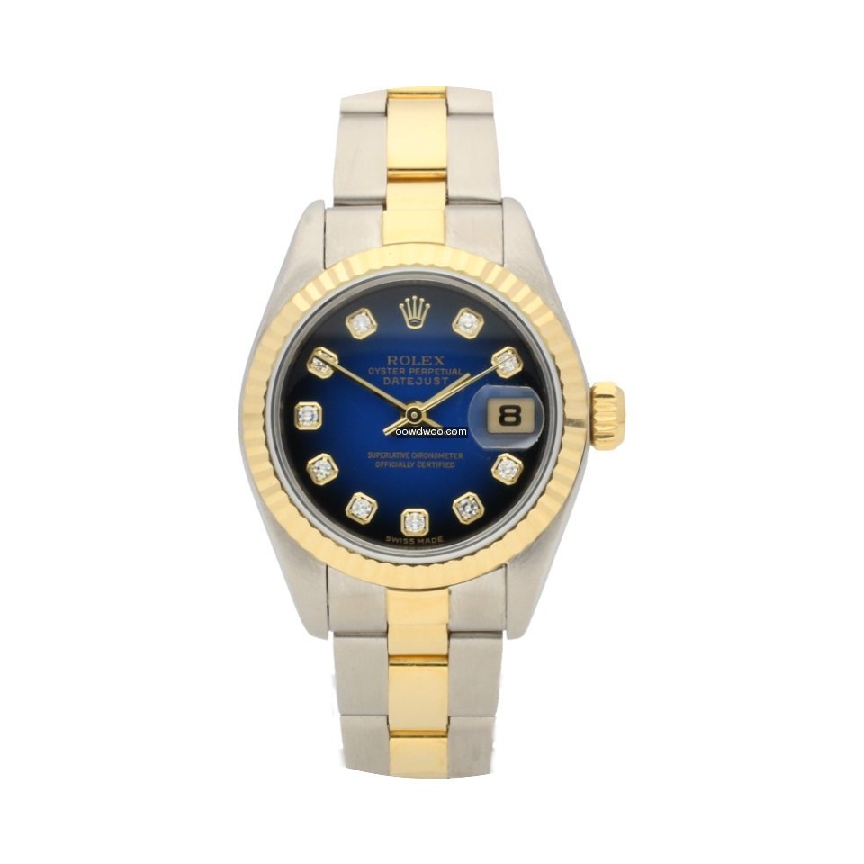 Rolex Datejust 79173 - Lady's Watch - Bl...
