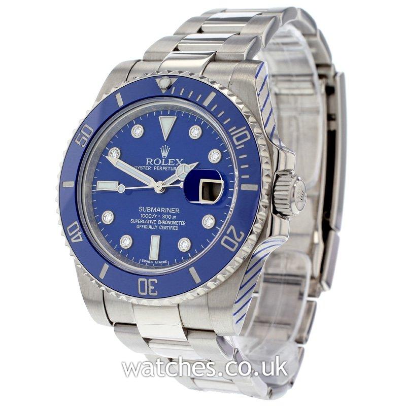 Rolex Submariner Date 18ct White Gold Wa...
