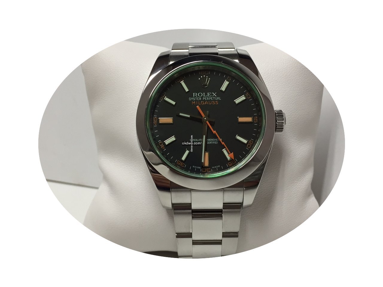 Rolex Milgauss ad: $7,000 Rolex Milgauss...
