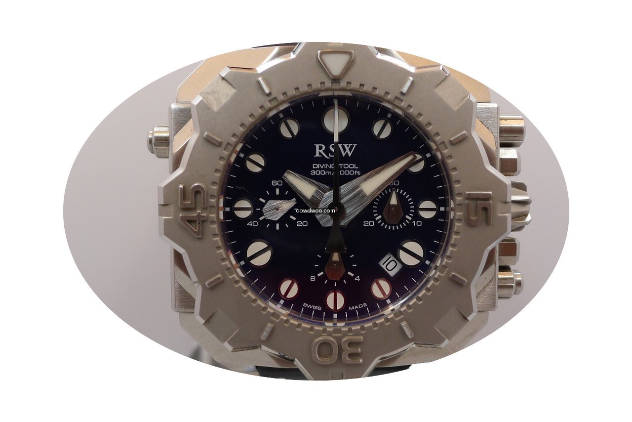RSW diving tool chronograph...