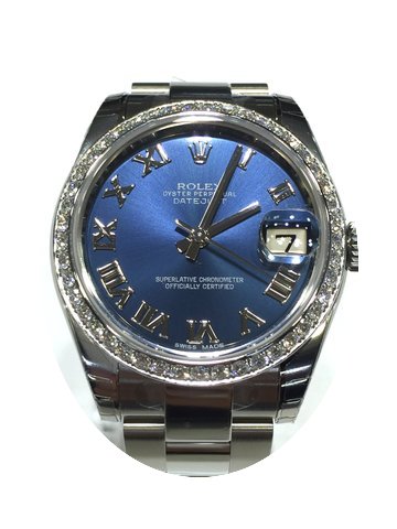 Rolex Datejust Steel MidSize 31mm Diamon...