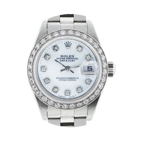 Rolex 79174 Datejust Diamond Bezel &...