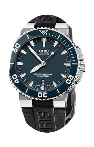 Oris Aquis Date | 733 7653 4155-07 4 26 ...