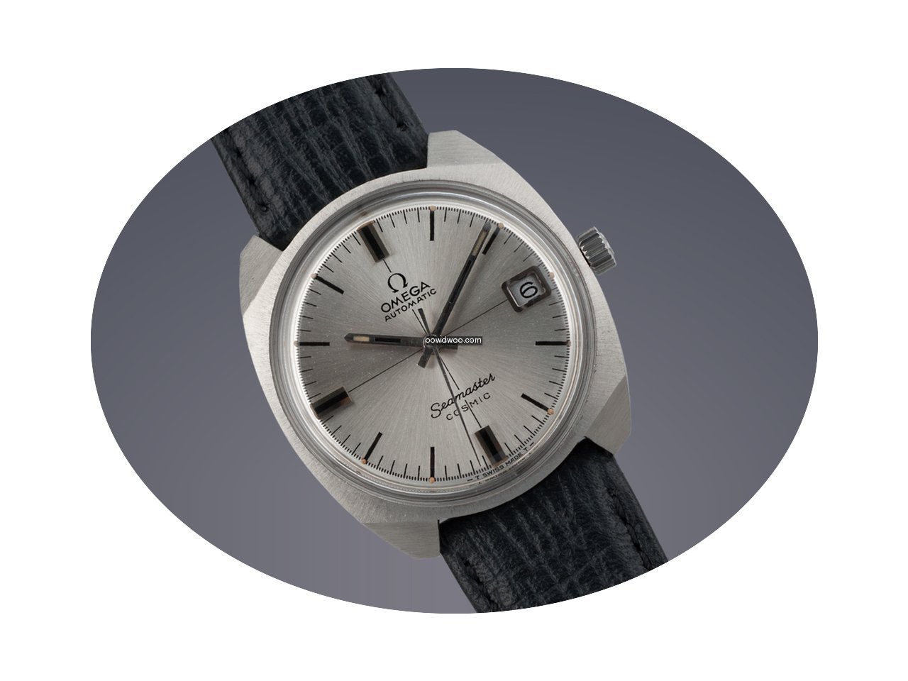 Omega Seamaster Cosmic stainless steel a...