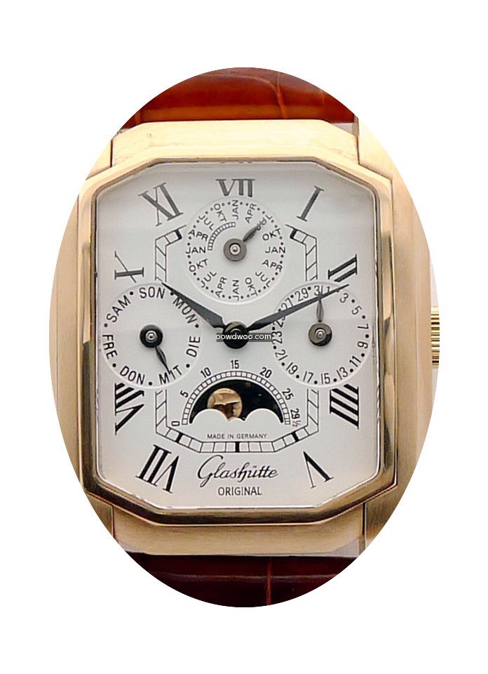 Glashütte Original Karree Ewiger Kalend...