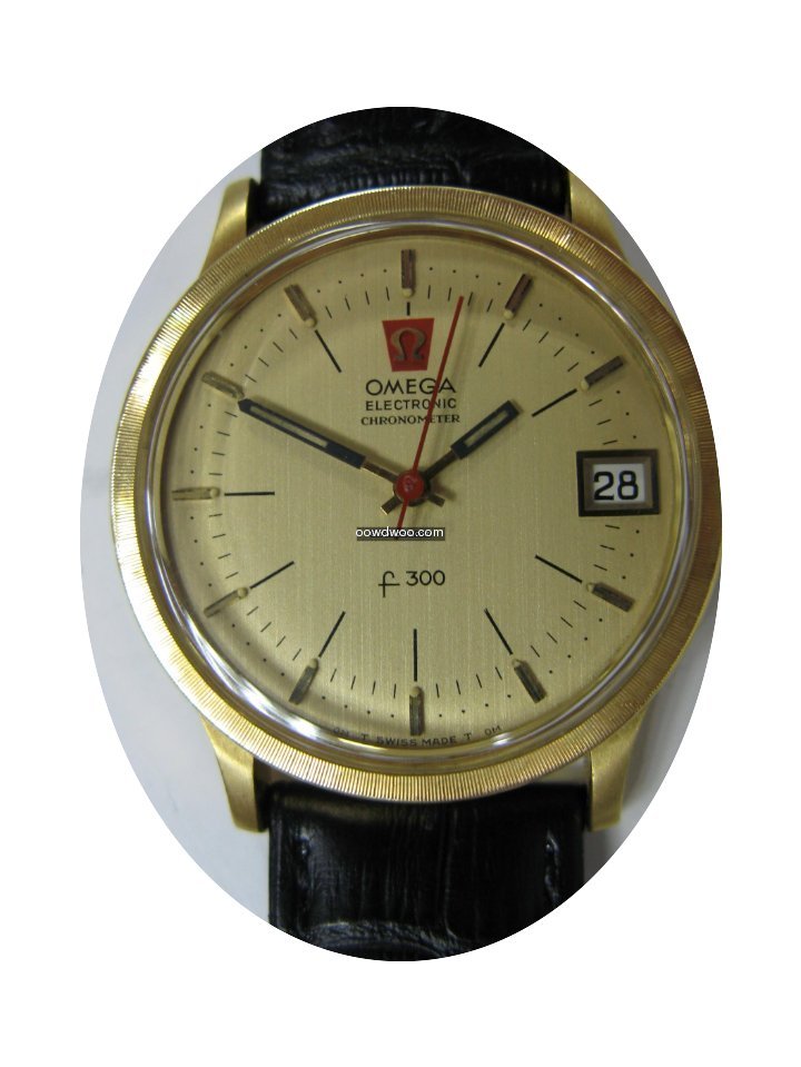 Omega Electronic Chronometer 18k C1974 V...