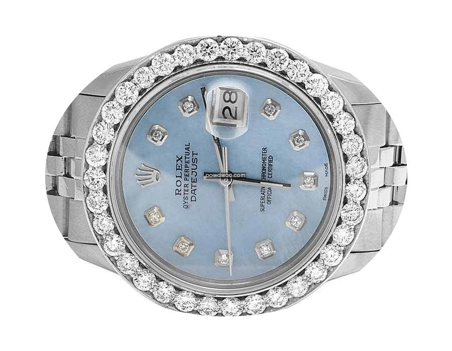 Rolex Mens Rolex Datejust Quickset 16014...